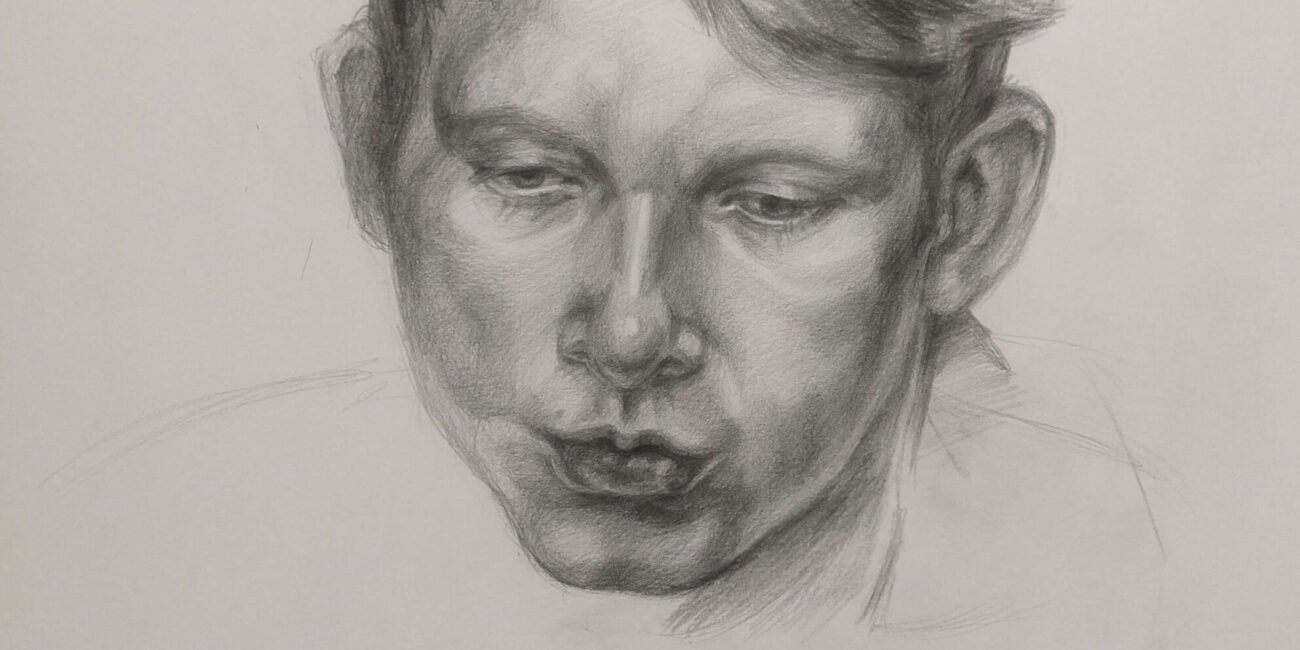 Julius - Graphite sketch by E. Movileanu