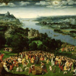 The feeding of the 5000 by Joachim Patinir | Feeding of the 5000